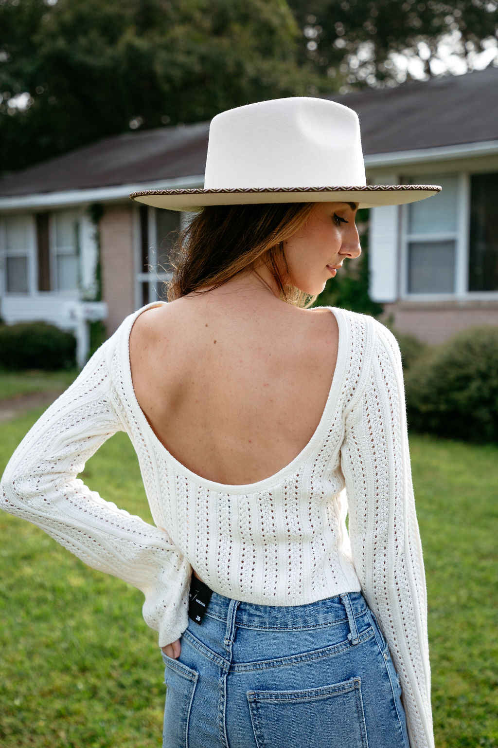 Out West Long Sleeve Top - final sale