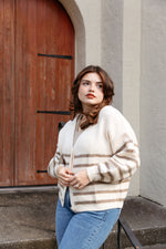 Call It Quits Striped Cardigan - final sale