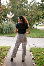Along For The Ride Plaid Pants
