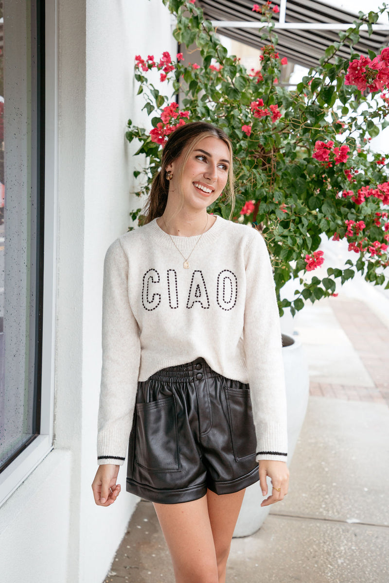 Milan Ciao Z Supply Sweater - final sale