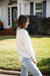 Cozy Time Waffle Knit Long Sleeve Top