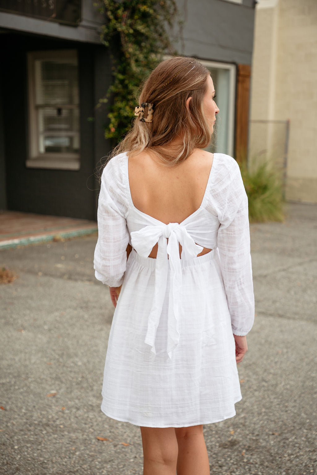 Guerdy Long Sleeve Mini Dress