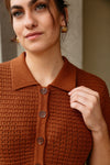 Evermore Button Knit Shirt