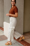 Be The One Cargo Linen Pant