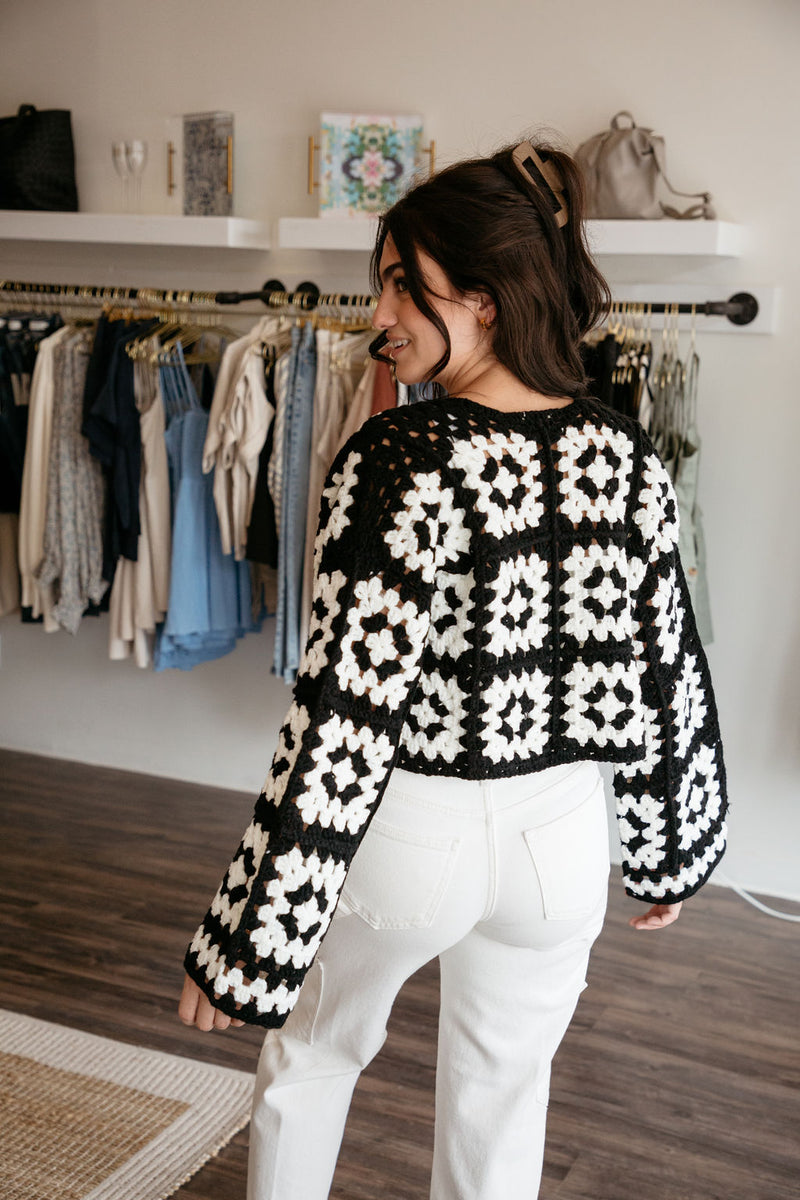 Happiness Is Here Knitted Cardigan