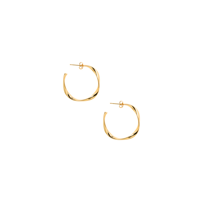 This Is It Twisted Hoop Earring